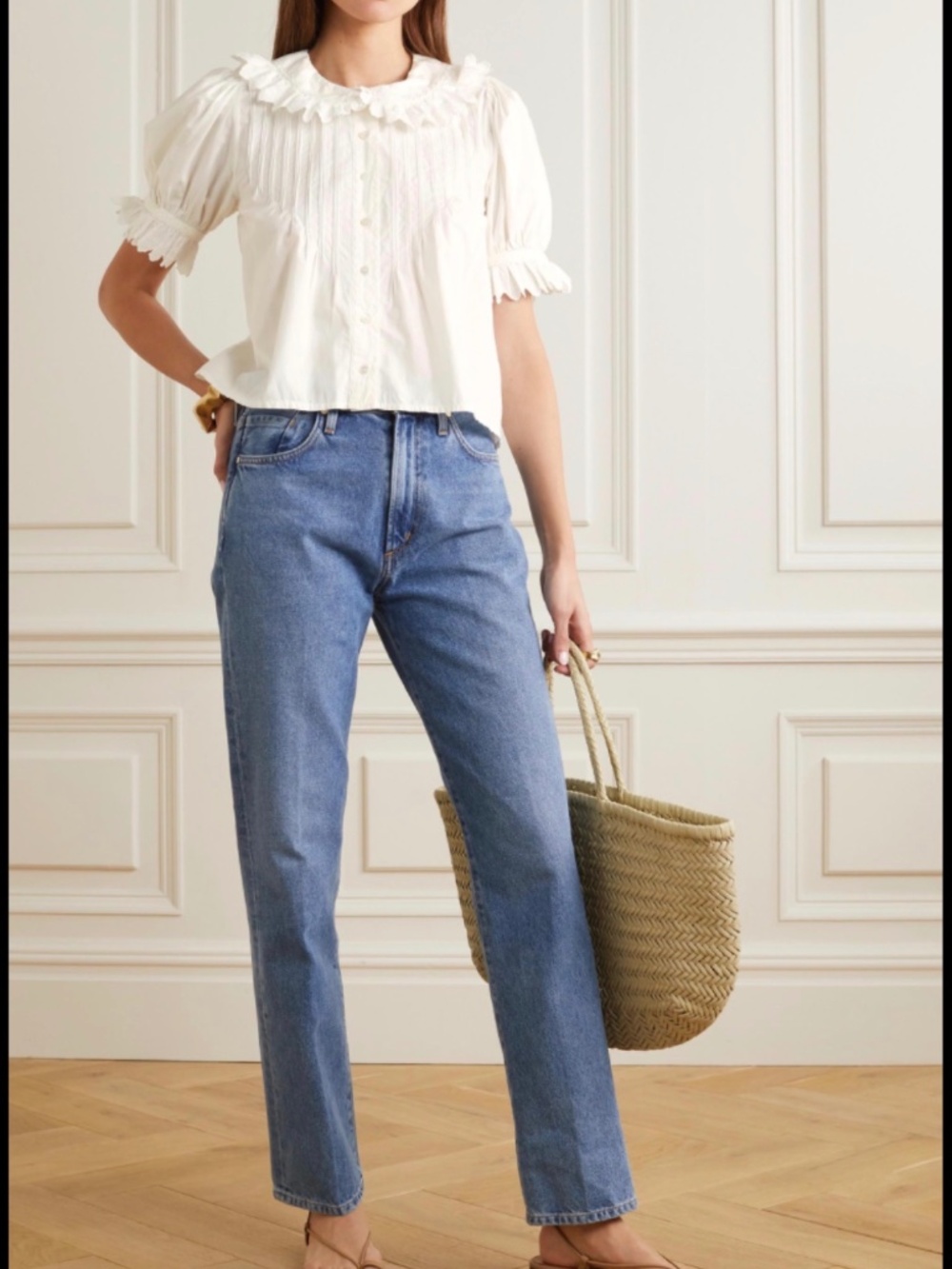 Doen Rune Scalloped Blouse
